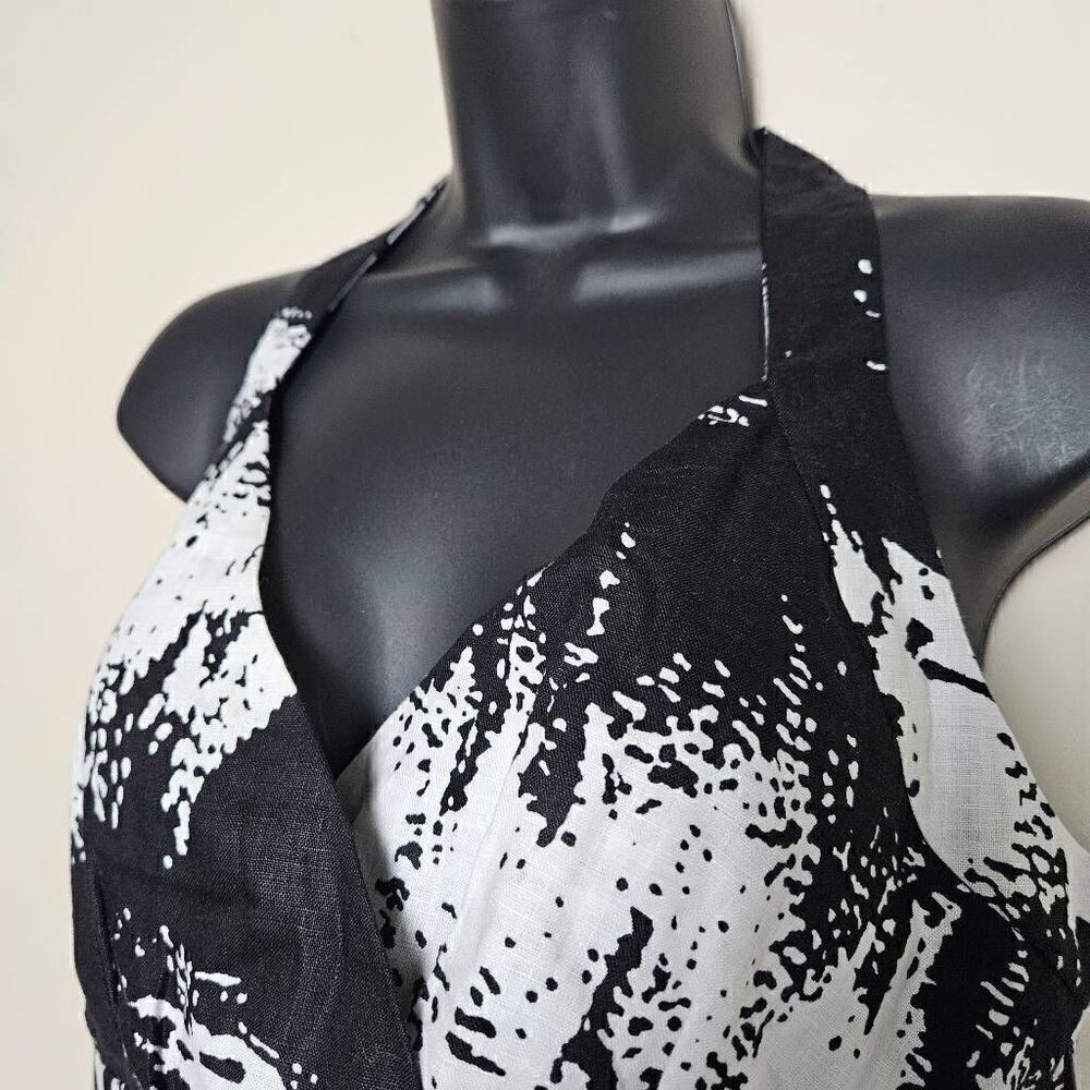 Grace Elements Linen Halter Blouse - image 2